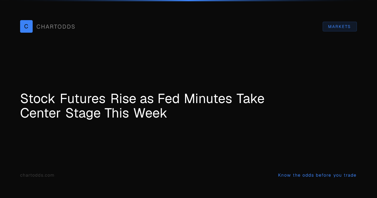 Stock Futures Rise as Fed Minutes Take Center Stage This Week